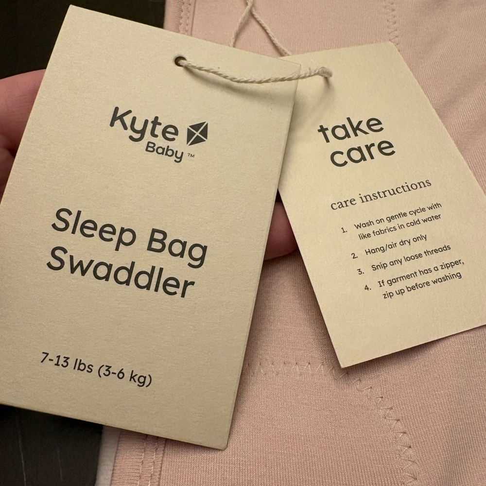 Kyte BABY Sleep Bag Swaddler - Dusty Pink - Picture 3 of 3